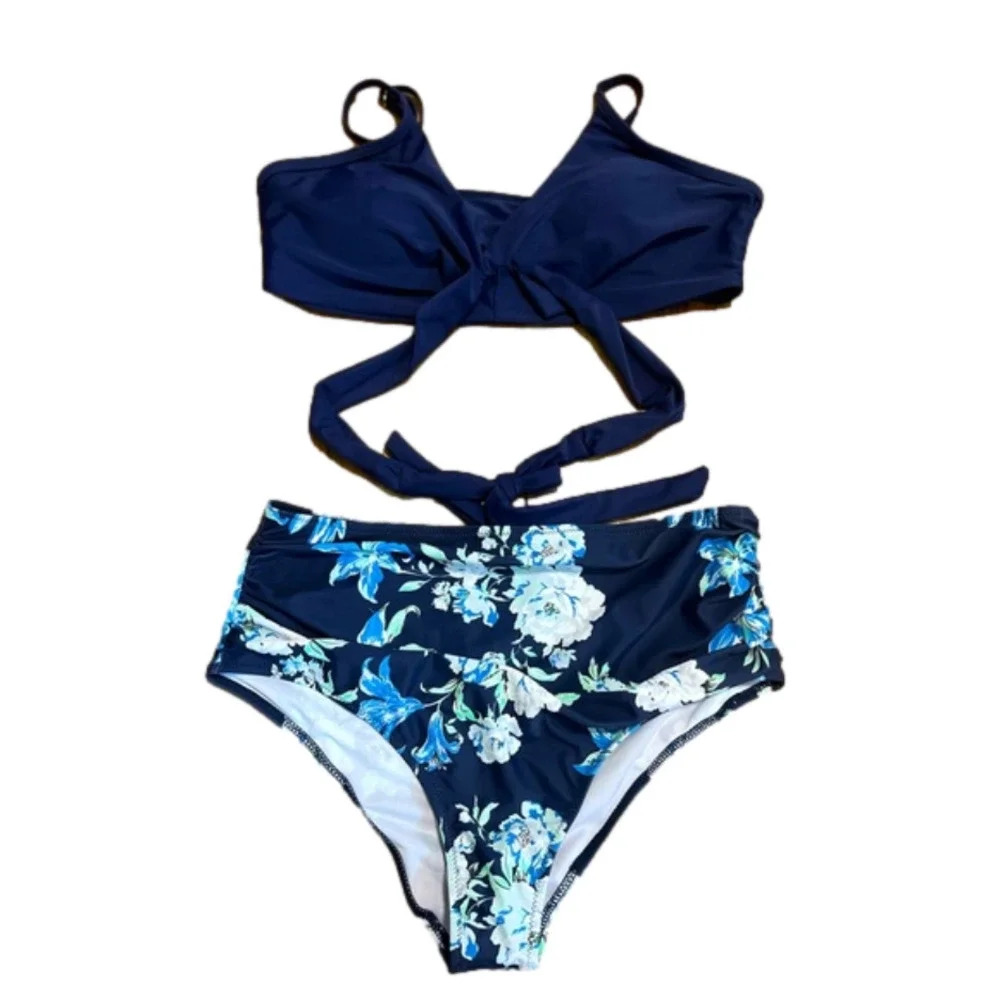 Women’s high waisted bathing suit size XL